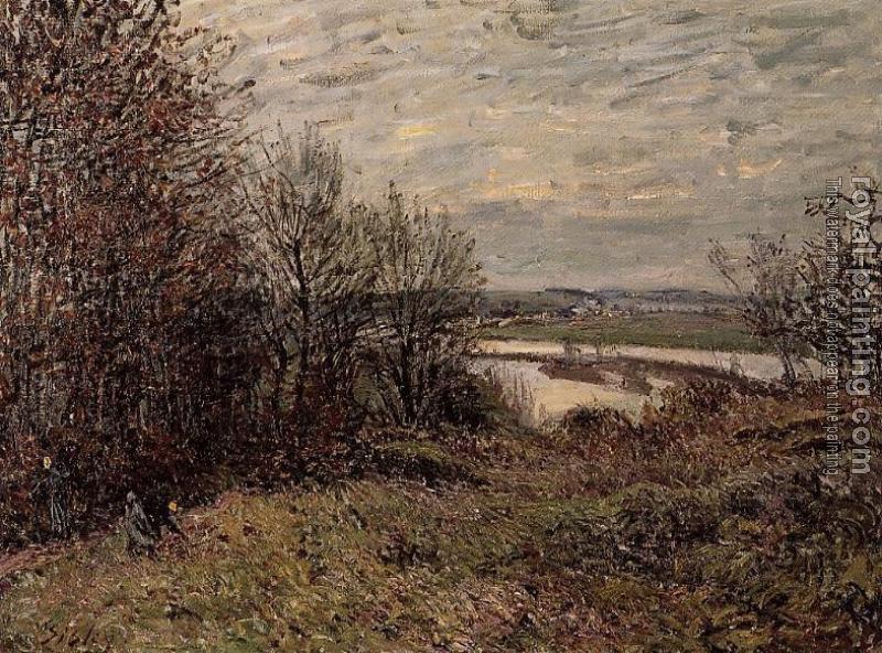 Alfred Sisley : The Roches-Courtaut Wood, near By